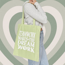 Load image into Gallery viewer, Teamwork Tote 💜 BTS Tote Bag
